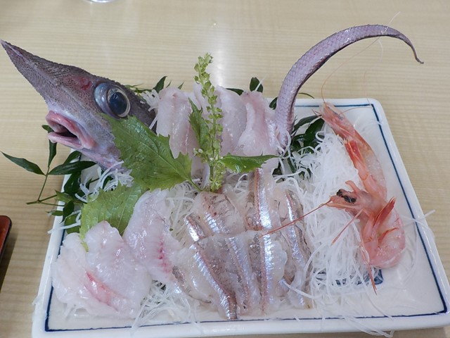 深海魚の刺身